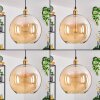 Koyoto hanging light, globe light, pendant light gold, 1-light source