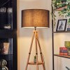 Flemming floor lamp Ecru, black, 1-light source
