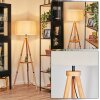 Flemming floor lamp Ecru, black, 1-light source