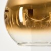 Koyoto hanging light, globe light, pendant light gold, 1-light source