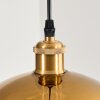 Koyoto hanging light, globe light, pendant light gold, 1-light source