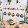 Ripoll hanging light, globe light, pendant light Ecru, black, 5-light sources