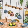 Ripoll hanging light, globe light, pendant light Ecru, black, 5-light sources