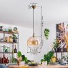 Koyoto hanging light, globe light, pendant light gold, 1-light source