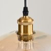 Koyoto hanging light, globe light, pendant light gold, 1-light source