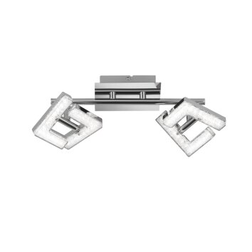Wofi LEA Ceiling light chrome, 2-light sources