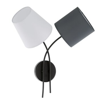 Eglo ALMEIDA wall light black, 2-light sources