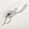KALANDI Ceiling light LED matt nickel, 2-light sources