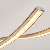 KALANDI Ceiling light LED matt nickel, 2-light sources