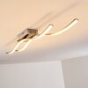 KALANDI Ceiling light LED matt nickel, 2-light sources