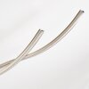 KALANDI Ceiling light LED matt nickel, 2-light sources