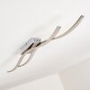 KALANDI Ceiling light LED matt nickel, 2-light sources