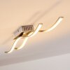 KALANDI Ceiling light LED matt nickel, 2-light sources