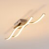 KALANDI Ceiling light LED matt nickel, 2-light sources