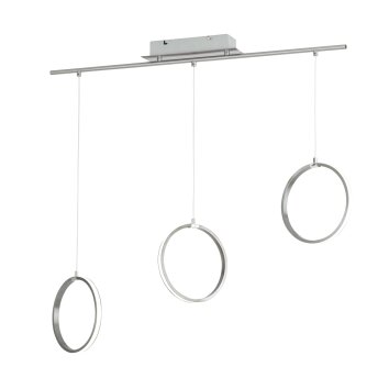 Eglo TAMASERA pendant light LED matt nickel, 3-light sources