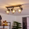 Panaguá Ceiling Light Light wood, black, 3-light sources