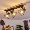 Panaguá Ceiling Light Light wood, black, 3-light sources