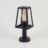 JUANICO pedestal light black, 1-light source