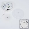 PALEROO outdoor ceiling light LED white, 1-light source