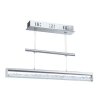 Eglo CARDITO 1 pendant light LED chrome, Crystal optics, 1-light source