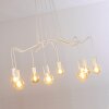 Cuyama Pendant Light white, 8-light sources