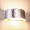 Lesina M Wall Light silver, 2-light sources