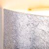 Lesina M Wall Light silver, 2-light sources