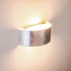 Lesina M Wall Light silver, 2-light sources