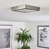 Finsrud Ceiling Light LED matt nickel, 1-light source