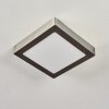 Finsrud Ceiling Light LED matt nickel, 1-light source