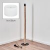 Flemming floor lamp Ecru, black, 1-light source