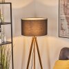 Flemming floor lamp Ecru, black, 1-light source