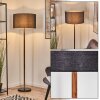 Flemming floor lamp Ecru, black, 1-light source