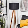 Flemming floor lamp Ecru, black, 1-light source