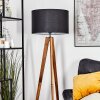 Flemming floor lamp Ecru, black, 1-light source