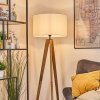 Flemming floor lamp Ecru, black, 1-light source