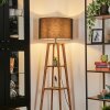 Flemming floor lamp Ecru, black, 1-light source