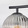 Koyoto ceiling light, globe light clear, Smoke-coloured, 2-light sources