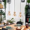 Sumar hanging light, pendant light brown, 3-light sources