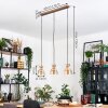 Sumar hanging light, pendant light brown, 3-light sources