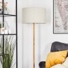 Flemming floor lamp Ecru, black, 1-light source