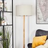 Flemming floor lamp Ecru, black, 1-light source