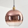 Koyoto hanging light, globe light, pendant light gold, 1-light source