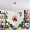 Koyoto hanging light, globe light, pendant light gold, 1-light source
