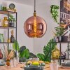 Koyoto hanging light, globe light, pendant light gold, 1-light source