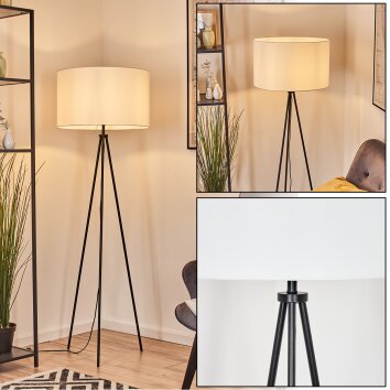 Flemming floor lamp black, 1-light source