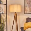 Flemming floor lamp Ecru, black, 1-light source