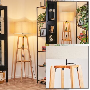 Flemming floor lamp Ecru, 1-light source