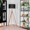 Flemming floor lamp Ecru, matt nickel, 1-light source