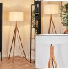 Flemming floor lamp Ecru, matt nickel, 1-light source